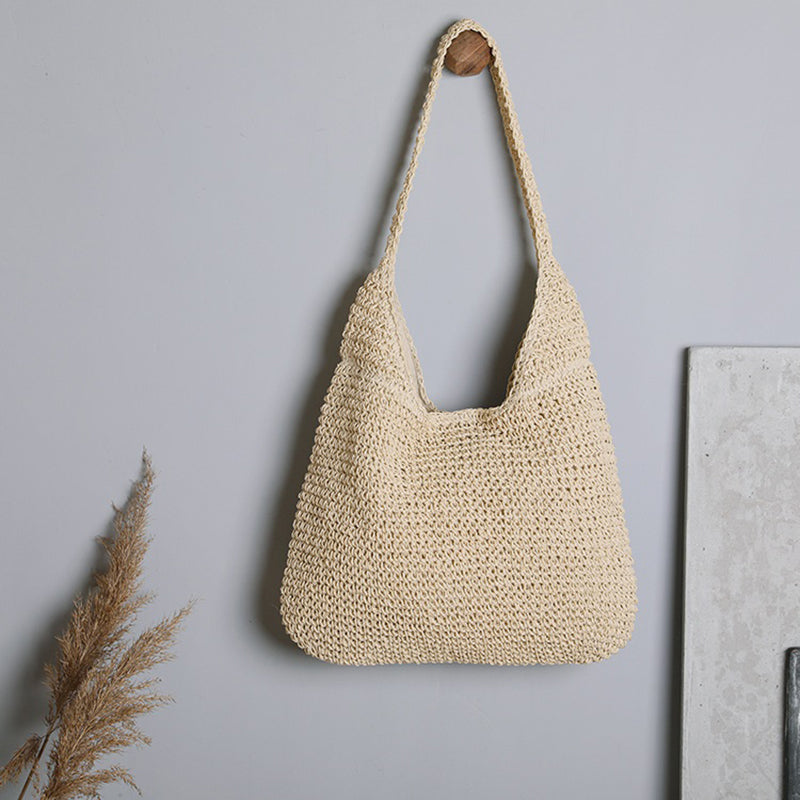 New Holiday Style Large Capacity Straw Bag