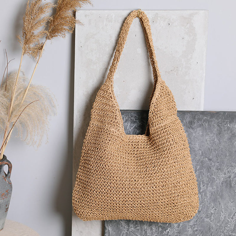 New Holiday Style Large Capacity Straw Bag