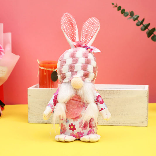 Easter Faceless Dwarf Bunny Doll